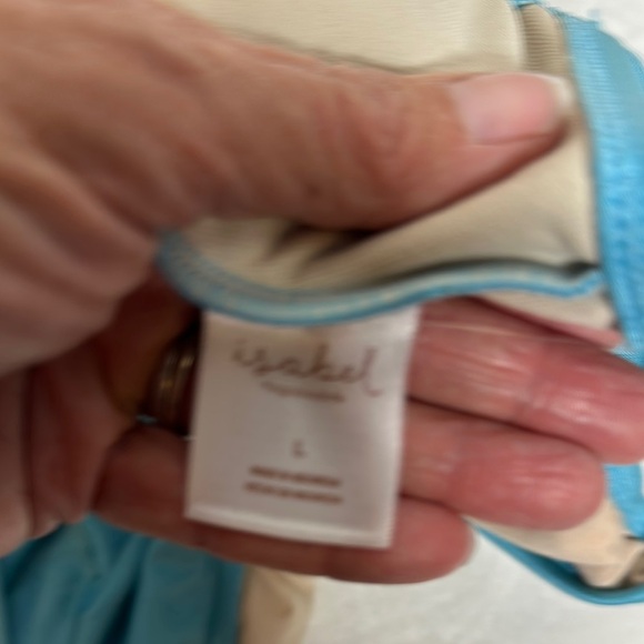 Isabel Maternity by Ingrid & Isabel Turquoise Fabric - Picture 8 of 9